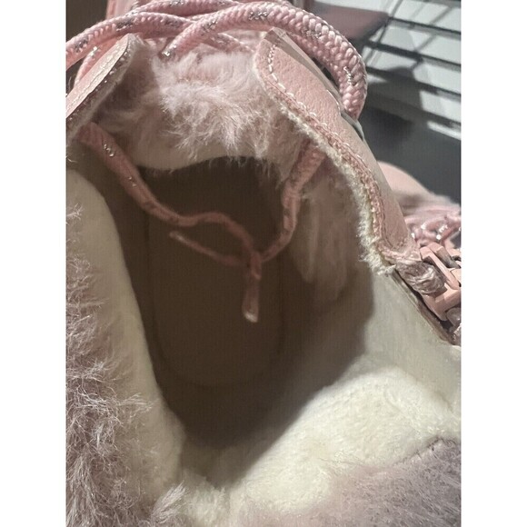 DREAM PAIRS Kids Girls Boys Ankle Booties Side Zipper Fashion Warm Snow Boots 4 - Picture 9 of 9